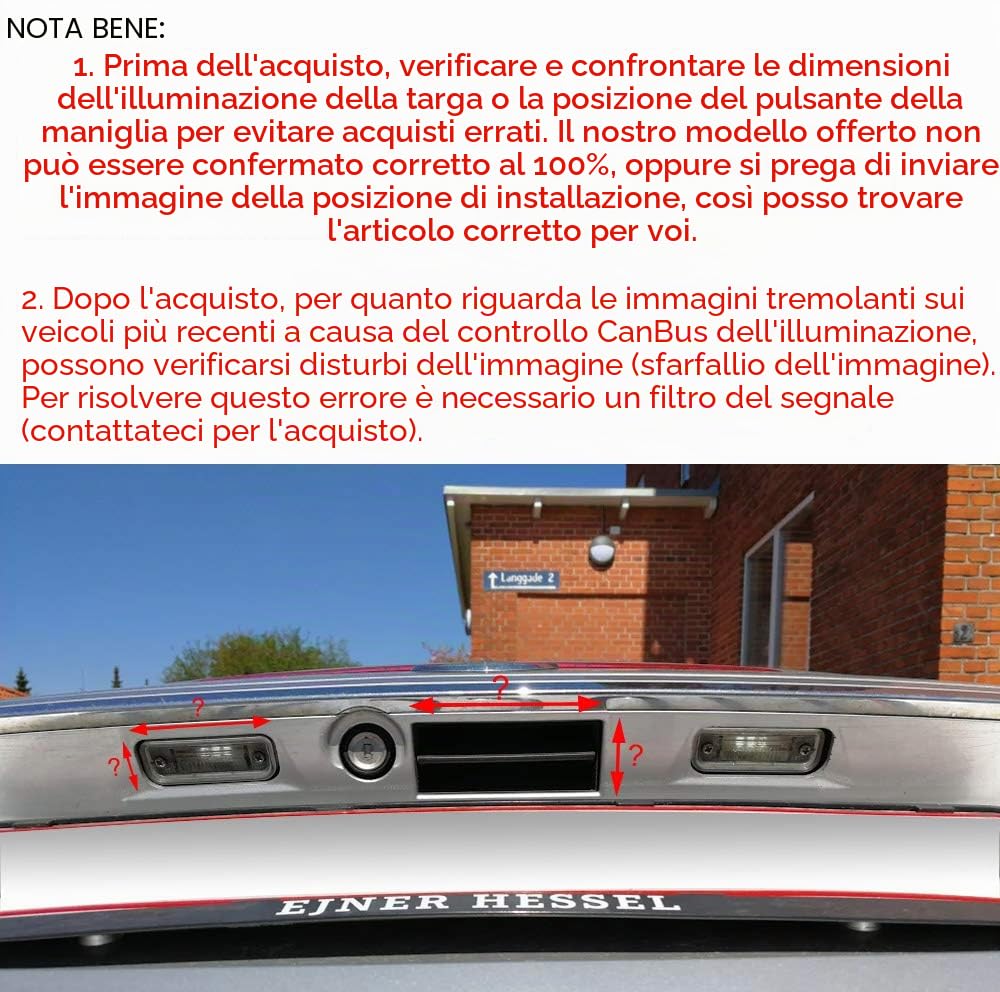 Impermeabile IP68 Retrocamera Auto HD1280*720P Visione Notturna Telecamera Posteriore per New Beetle Phaeton Scirocco Golf Variant Motion Seat Leon Skoda Superb Yeti Polo PASSAT CC