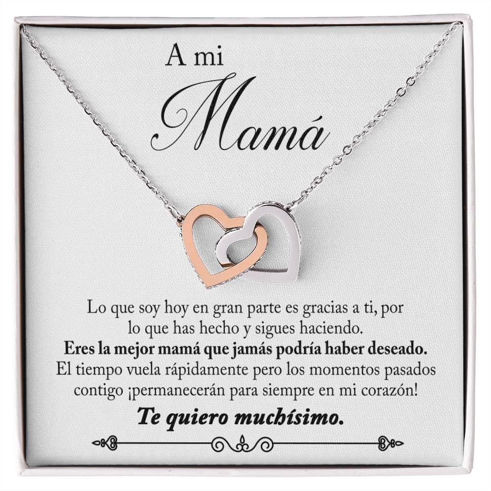 Bramart Collar Mujer A mi Mamá, Plata - Ideas de Regalos para ella para el Día de la Madre, Cumpleaños o Navidad - Estu…