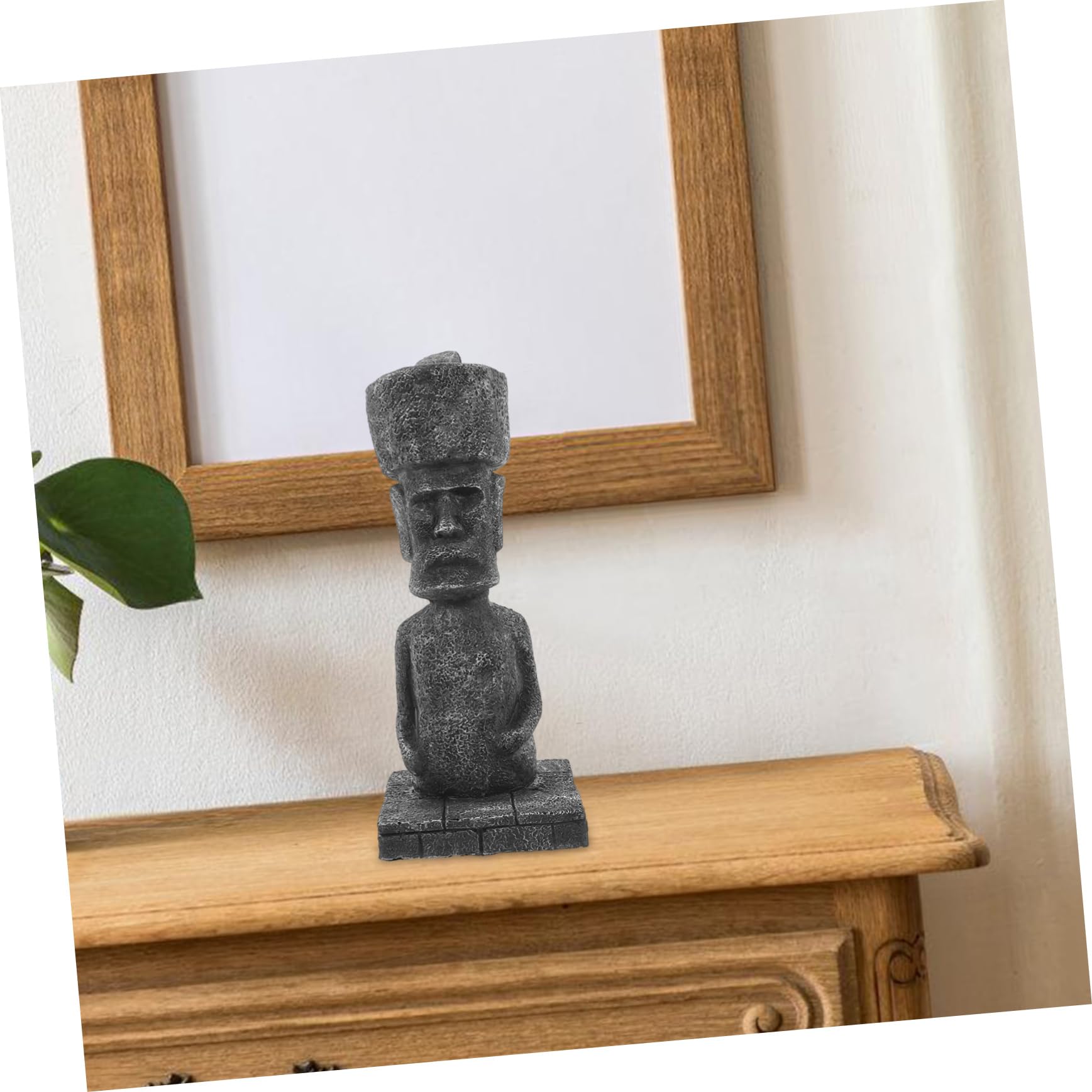 Statua Romana in Resina, Decorazione Antica per Acquario e Casa, Effetto Realistico, Facile da Disporre,