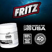 Vista 8 de Fritz Pro Aquatics Cloruro de Amonio - Fuente de amoníaco para ciclismo sin peces (17.64 oz)