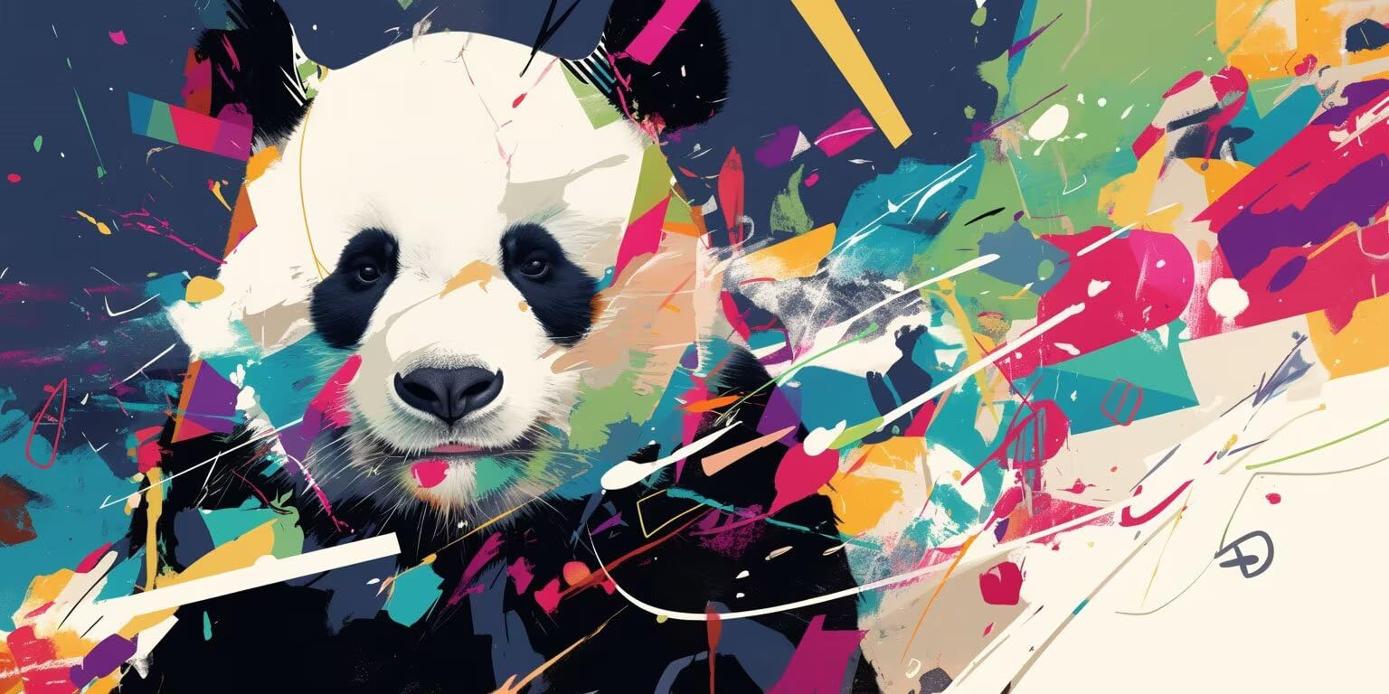 Zwierzę Panda Diament Malarstwo DIY Dorosły, 5D Malowanie Diamentowe Rzemiosło Dzieci Zestaw do rysowania Diamentów, Zestaw do malowania diamentowego, Zestaw do malowania diamentowego dla