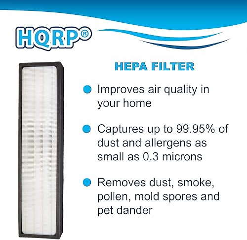 Miniatura 5 de HQRP Paquete de 2 filtros compatibles con Lowe's 560976  LOWESRAPF-E-4  FLT5000 Idylis de 3 velocidades 193 pies cuadradosIAP-GG-125 Energy Star