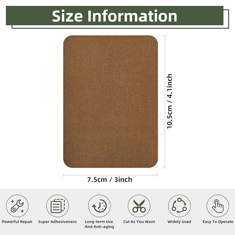 Amazon.com: Zesion 12PCS Fabric Iron on Patches 100% Cotton