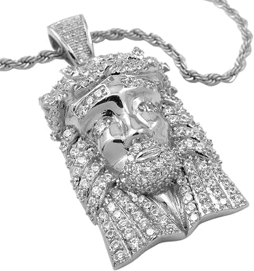 White Gold Rope Chain 
