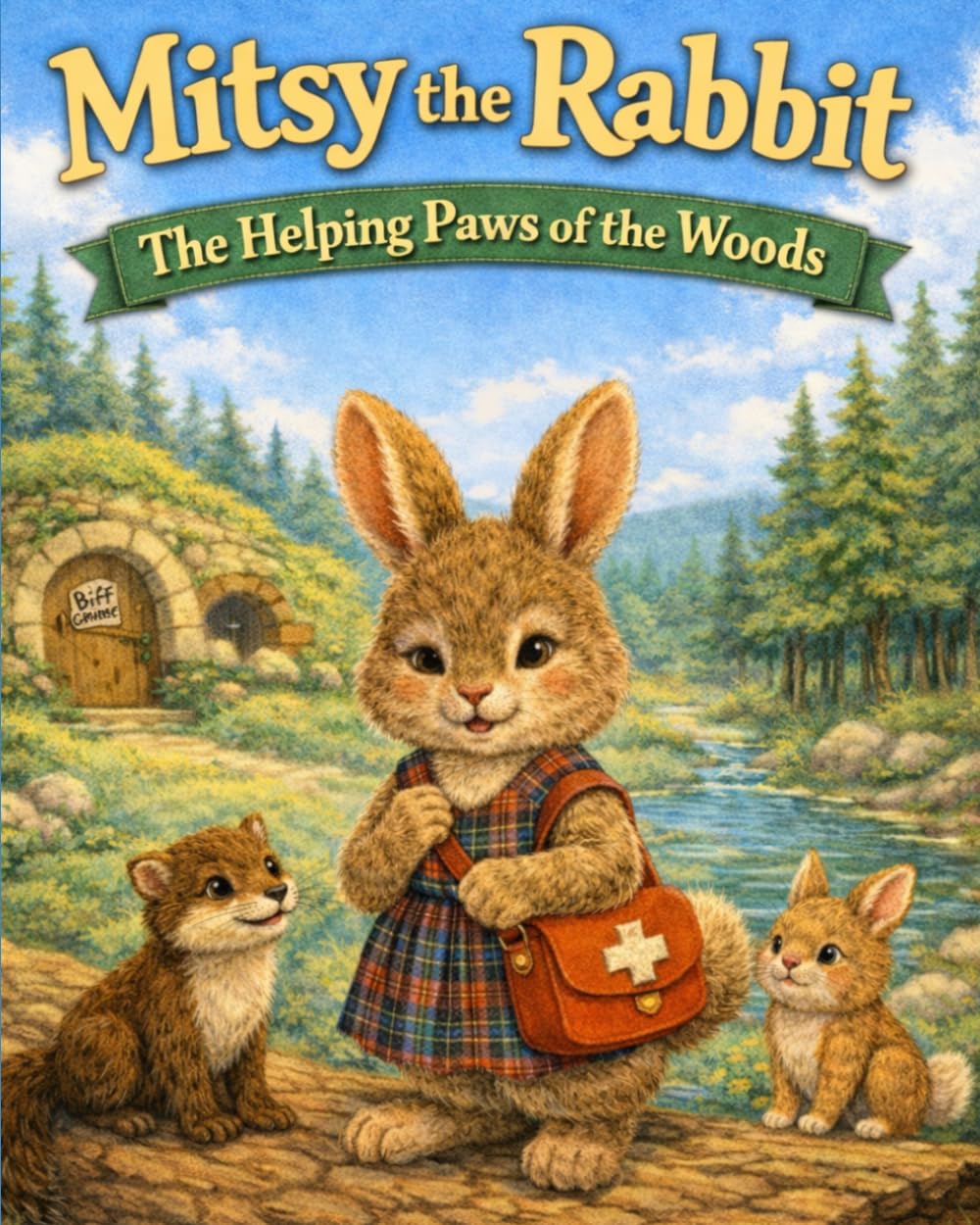 Mitsy the Rabbit: The Helping Hands of the Woods: A Heartwarming Rhyming Story About Kindness, Friendship, and Helping Others for Ages 3–6 (Scottish woodland Adventures)
