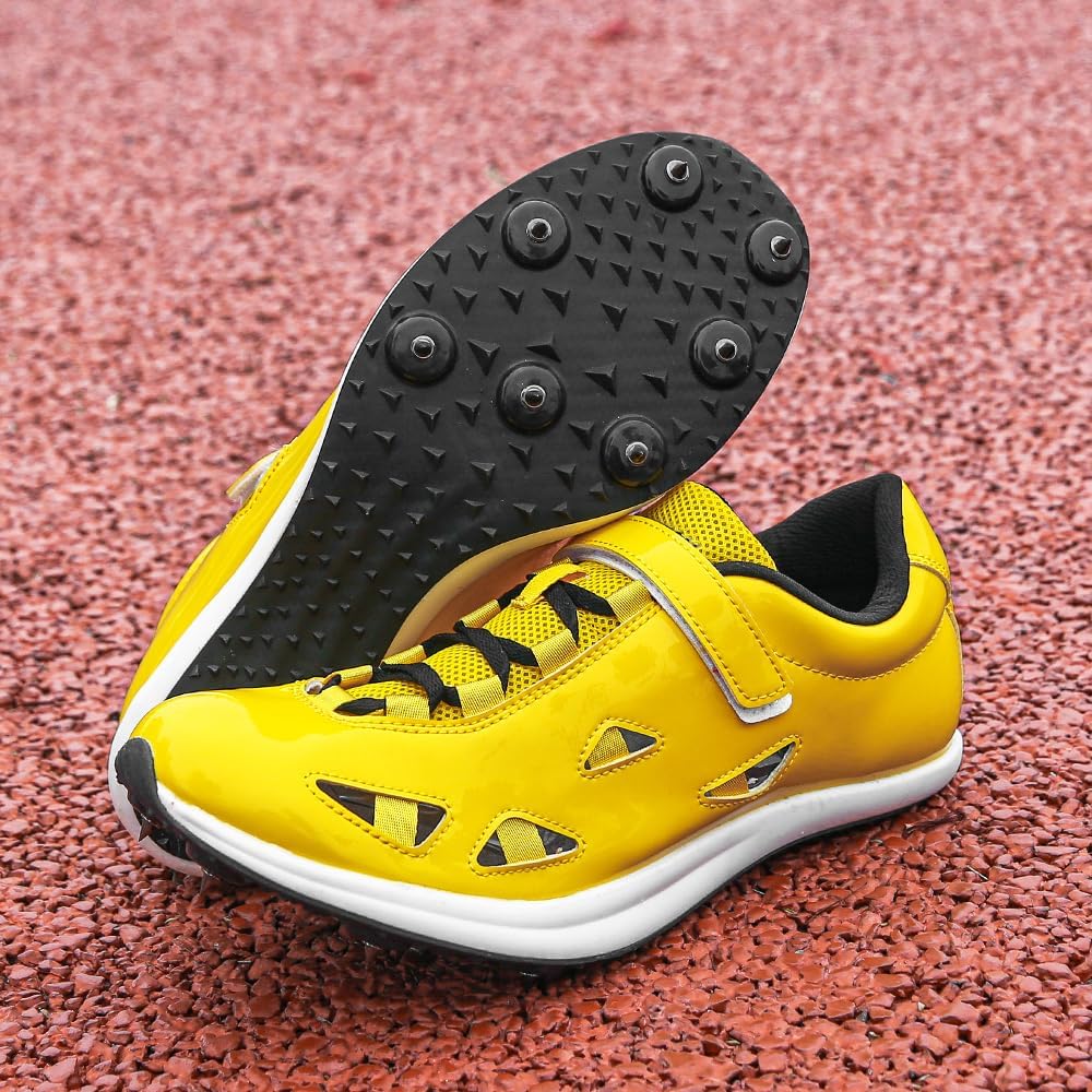 Track and Fields Shoes Men Women Spikes Running Shoes Jumping Shoes Men Nails Training Sneakers Kids Spiked Sprinter Racing Sneakers
