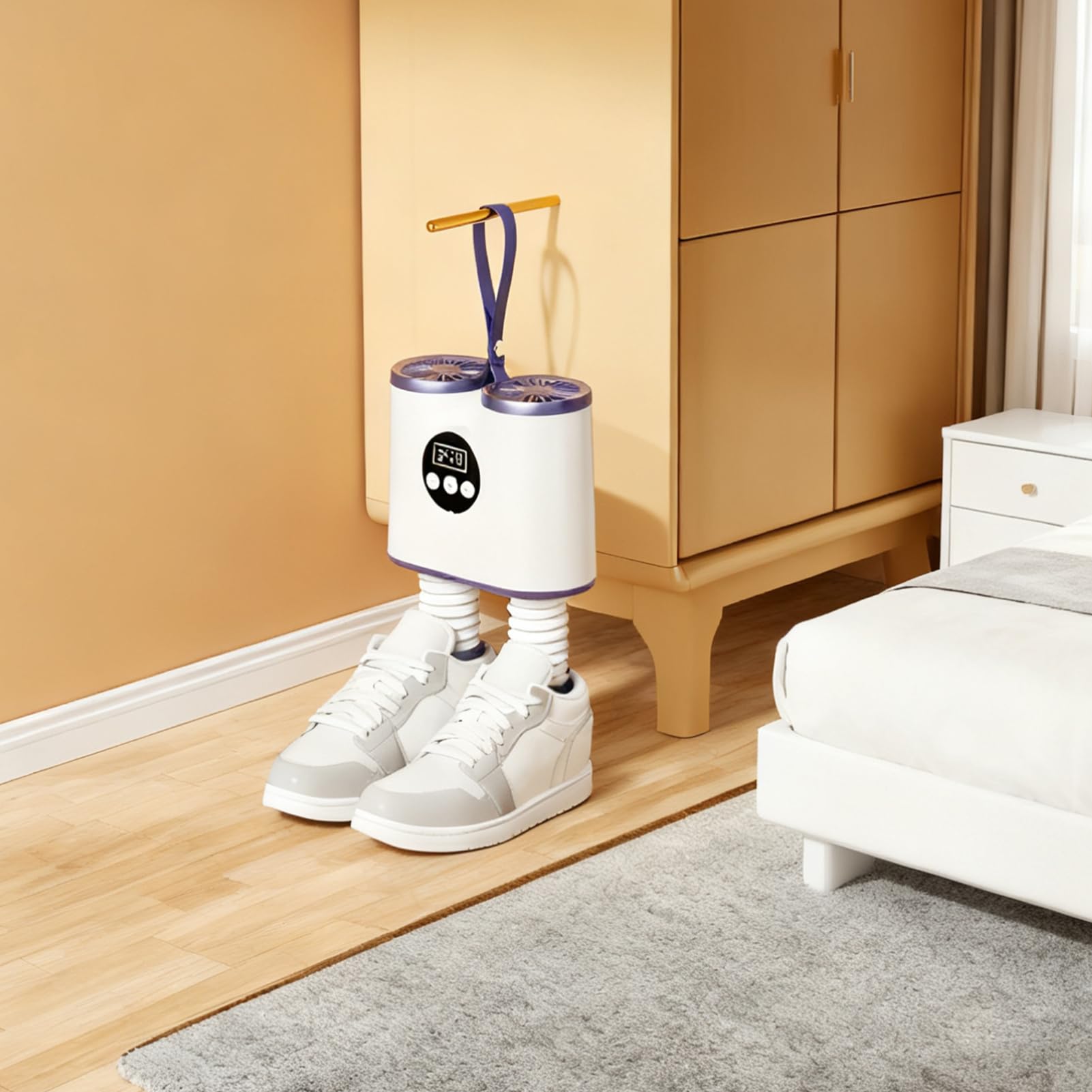 Secador Eléctrico De Calzado Secador de Zapatos Eléctrico Inteligente con