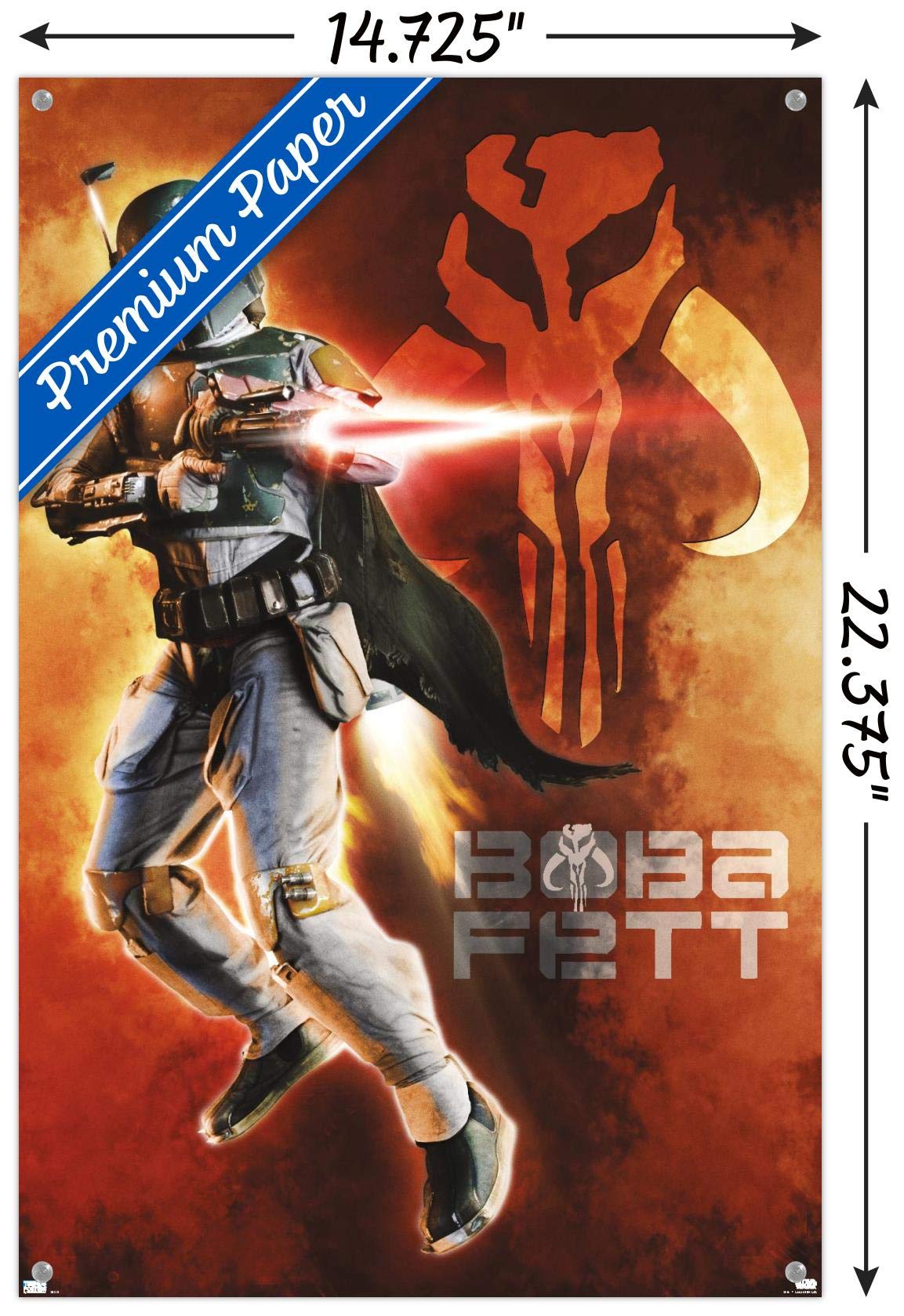 Amazon.co.jp: Trends International スター・ウォーズ:佐賀 - ボバ