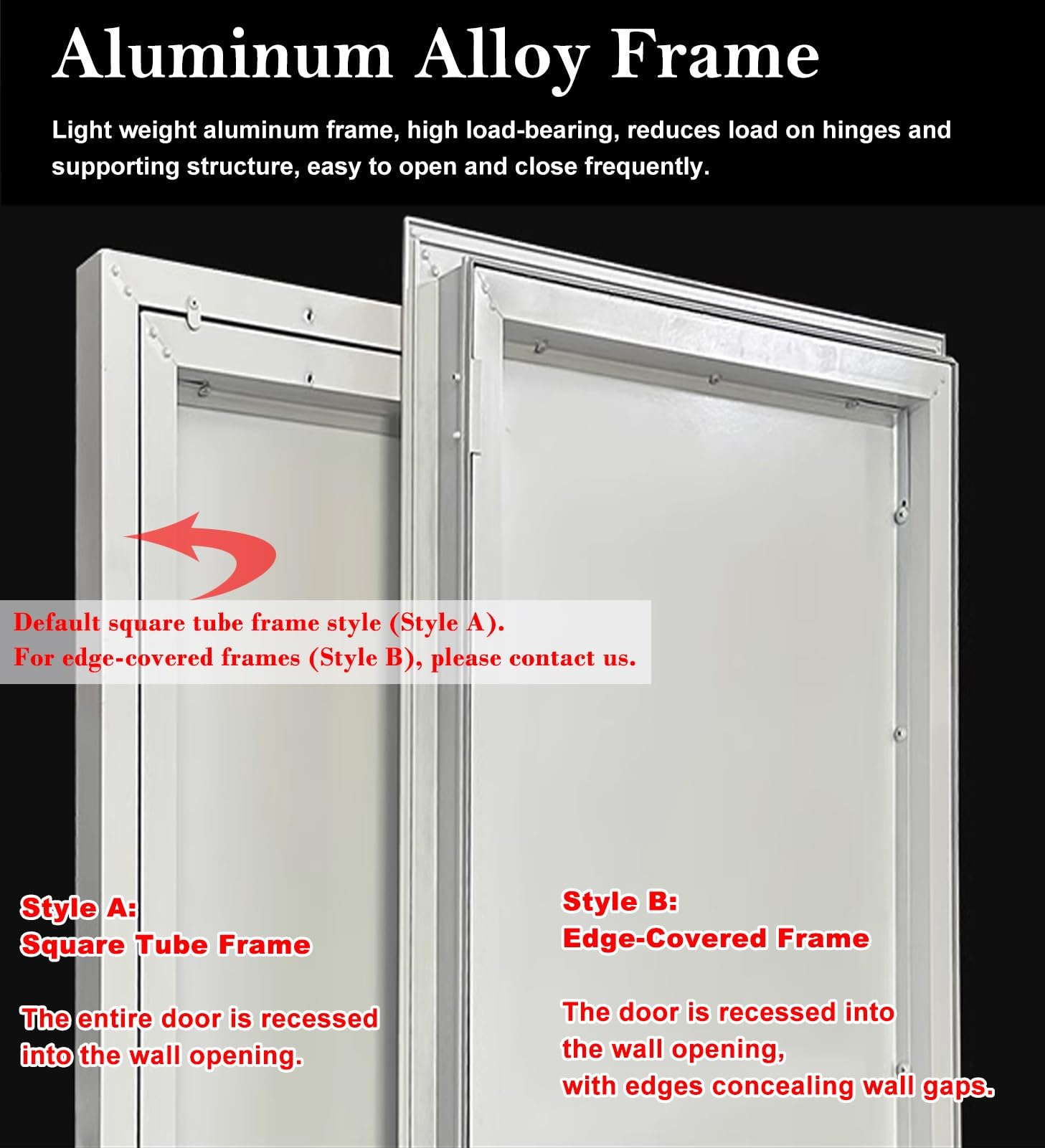 Trampilla Pladur Panel de Acceso Empotrado para Exteriores e Interiores. Puerta de Acceso Empotrada para Pared, Techo o Ático. Tapa de Aluminio con Cerradura para Orificios de Pared(36x36in(91x91cm))