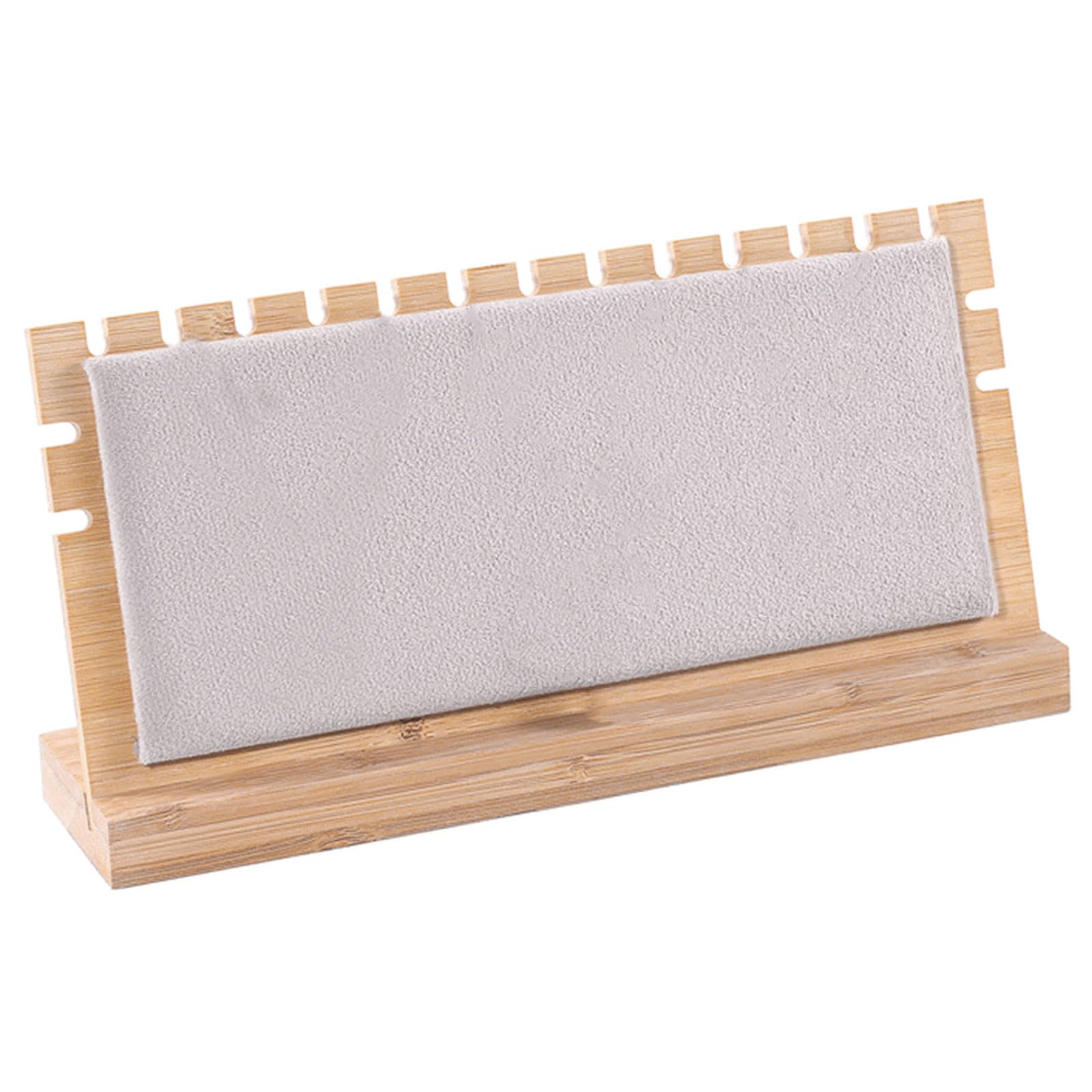 Tsophreniq Necklace Display Stand Wood Chain Pendant Jewelry Rack Organizer Tabletop Rack for Home Shop Sell Showcase Jewelry Racks for Craft Shows