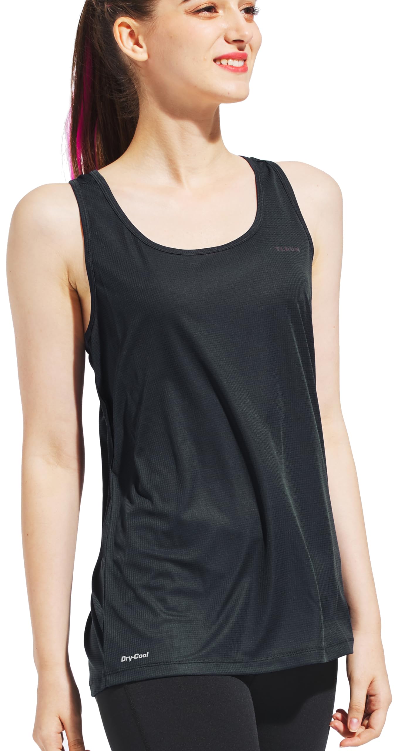 TLRUN Ultralight Running Singlet Yoga Racerback Tank Top for Women Marathon Workout Tops Gym Exercise Sleeveless Shirt