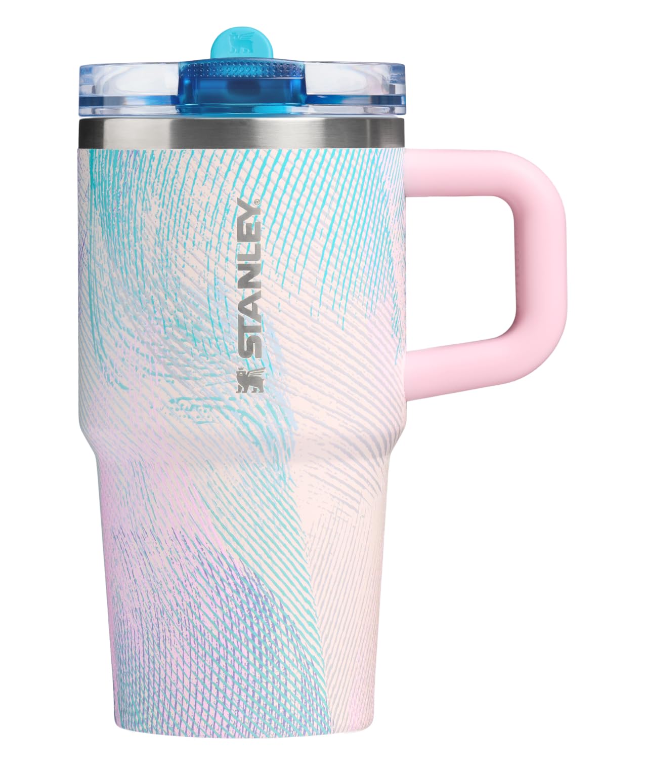 STANLEY Quencher ProTour Flipstraw Tumbler, 20 oz, Sea Glass Plume