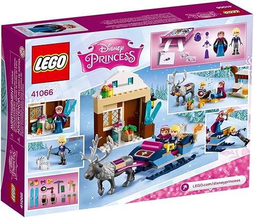 Miniatura 6 de Kit de construcción de LEGO Disney, aventura en trineo de Anna y Kristoff 41066