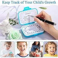 Vista 3 de Caja de Recuerdos de Dientes Caffox, Caja de la Hada de los Dientes para Niños, Guarda Dientes de Leche, Contenedor del Primer Diente