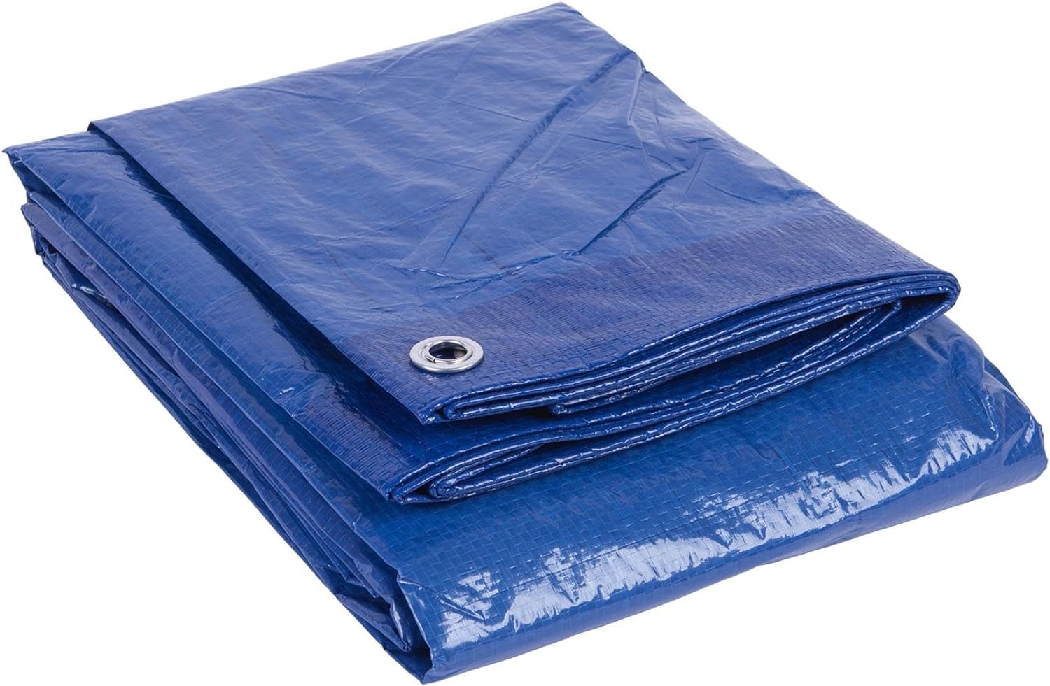 ZYBUX - Heavy Duty Tarpaulin Waterproof Cover Tarp Ground Camping Sheet Tent (BLUE, 1.2 x 1.8m)