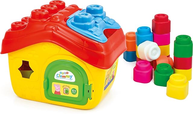 Foto 3 de 4 de Clementoni - Clemmy la Casa de Peppa Pig - Bloques bebé Peppa Pig- 6 a 36 Meses (17657)