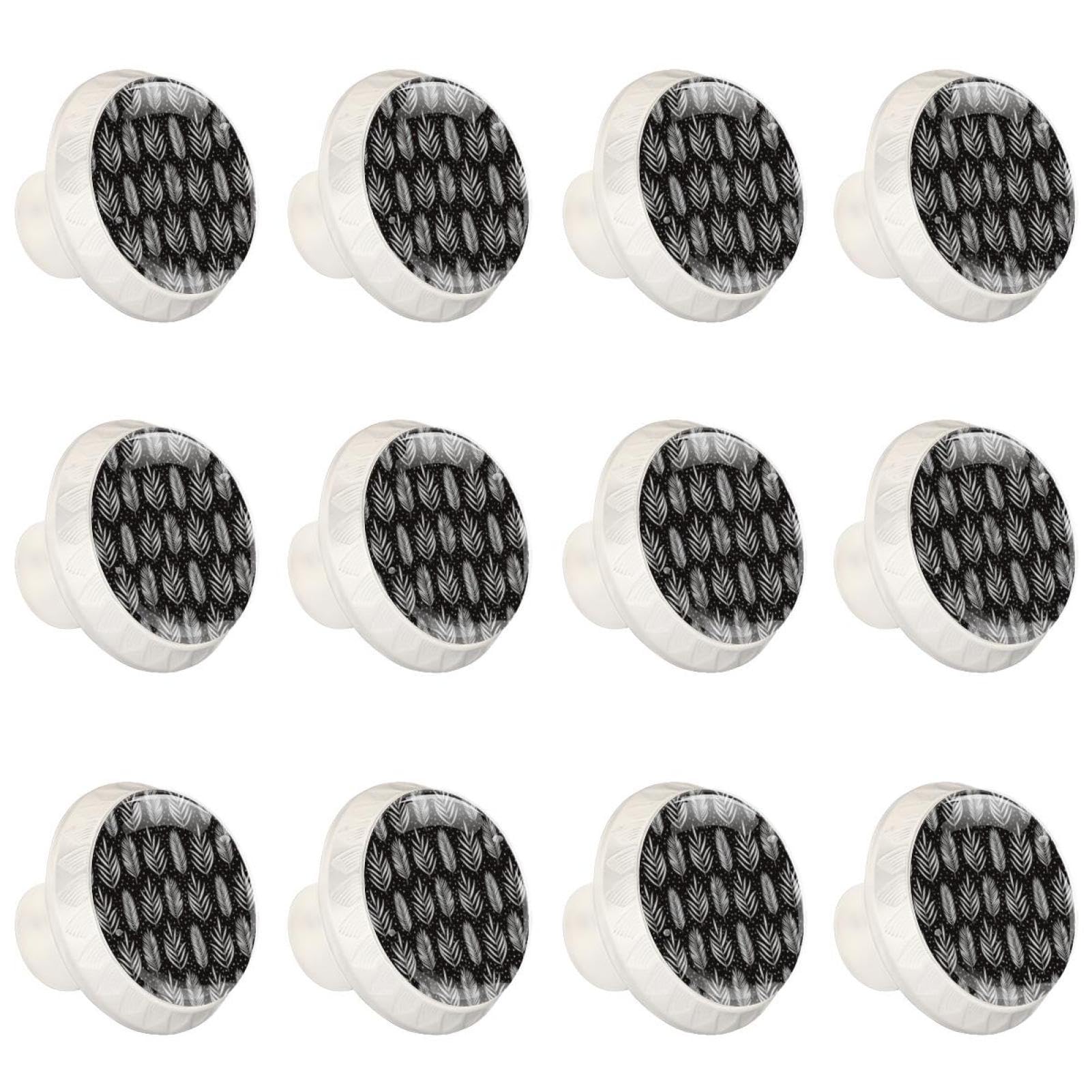 Boutons de tiroir cristal lot de 12 pour illuminer les meubles de votre chambre