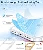 Funda TORRAS para iPhone 17 Pro Crystal Clear, antiamarillenta mejorada, 6.3'' | Protección de grado militar, funda ultrafina y transparente para iPhone 17 Pro, bordes suaves, antirrayas, transparente 5