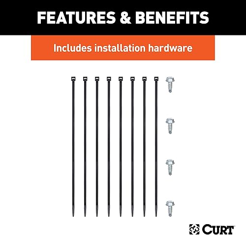 Miniatura 7 de CURT 56070 - Arnés con cableado personalizado (para remolque).