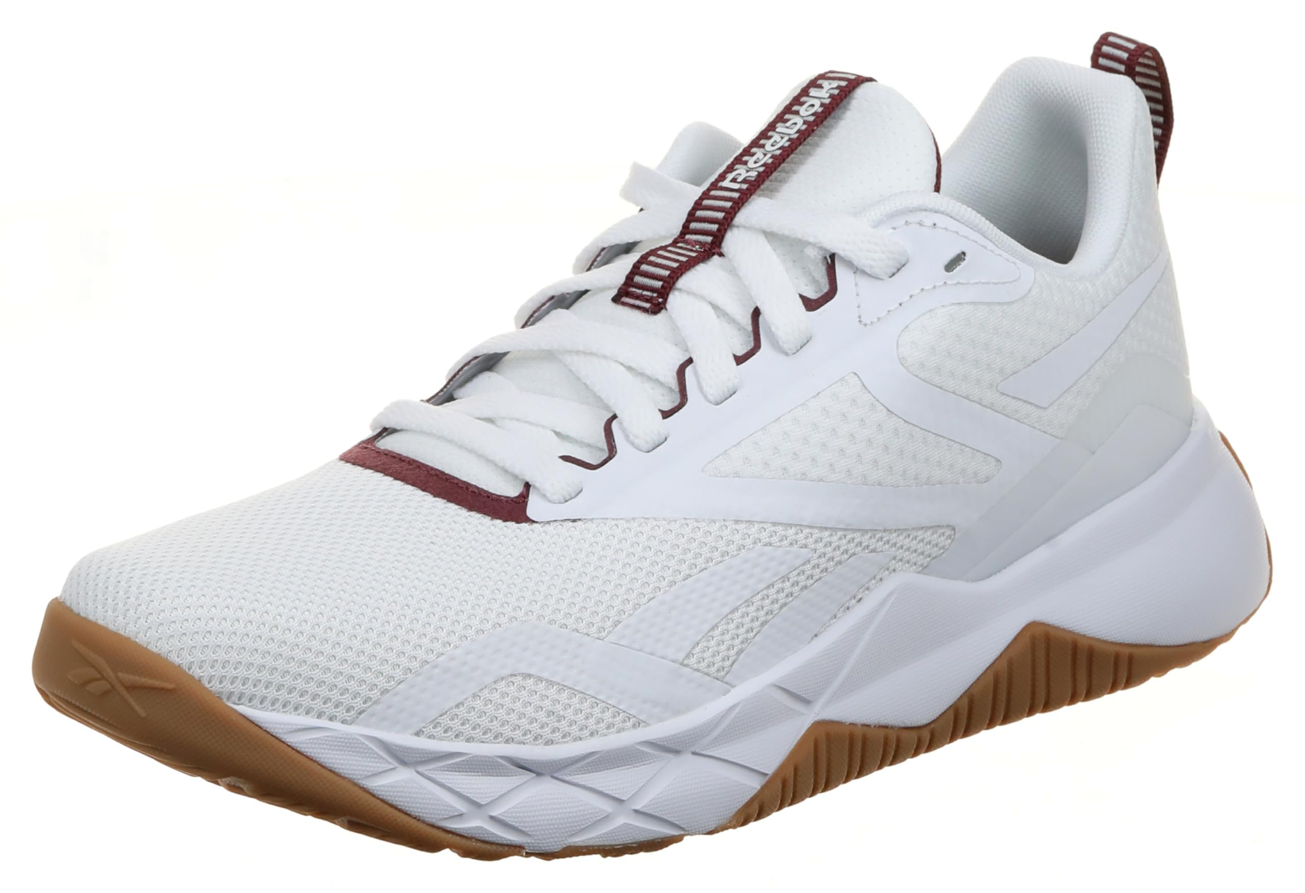 Reebok NFX TRAINER mens Sneaker 44 EU FTWR WHITE/STEELY FOG F23/CLASSIC MAROON F23