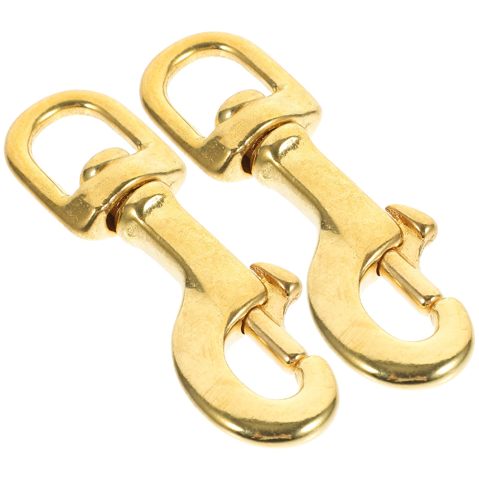 IWOWHERO Belt Clips Swivel Spring Hook Metal Swivel Connecting Hooks Lanyard Snap Clasp Flag Clips