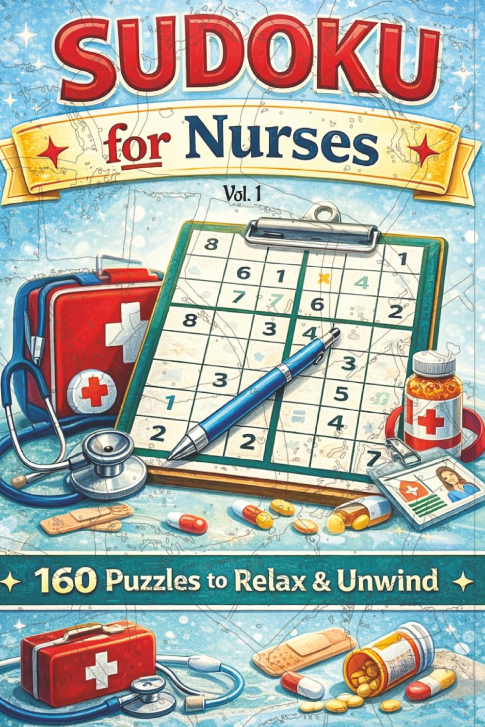 Sudoku for Nurses: 160 Puzzles to Relax & Unwind (Working Minds Puzzle Series)