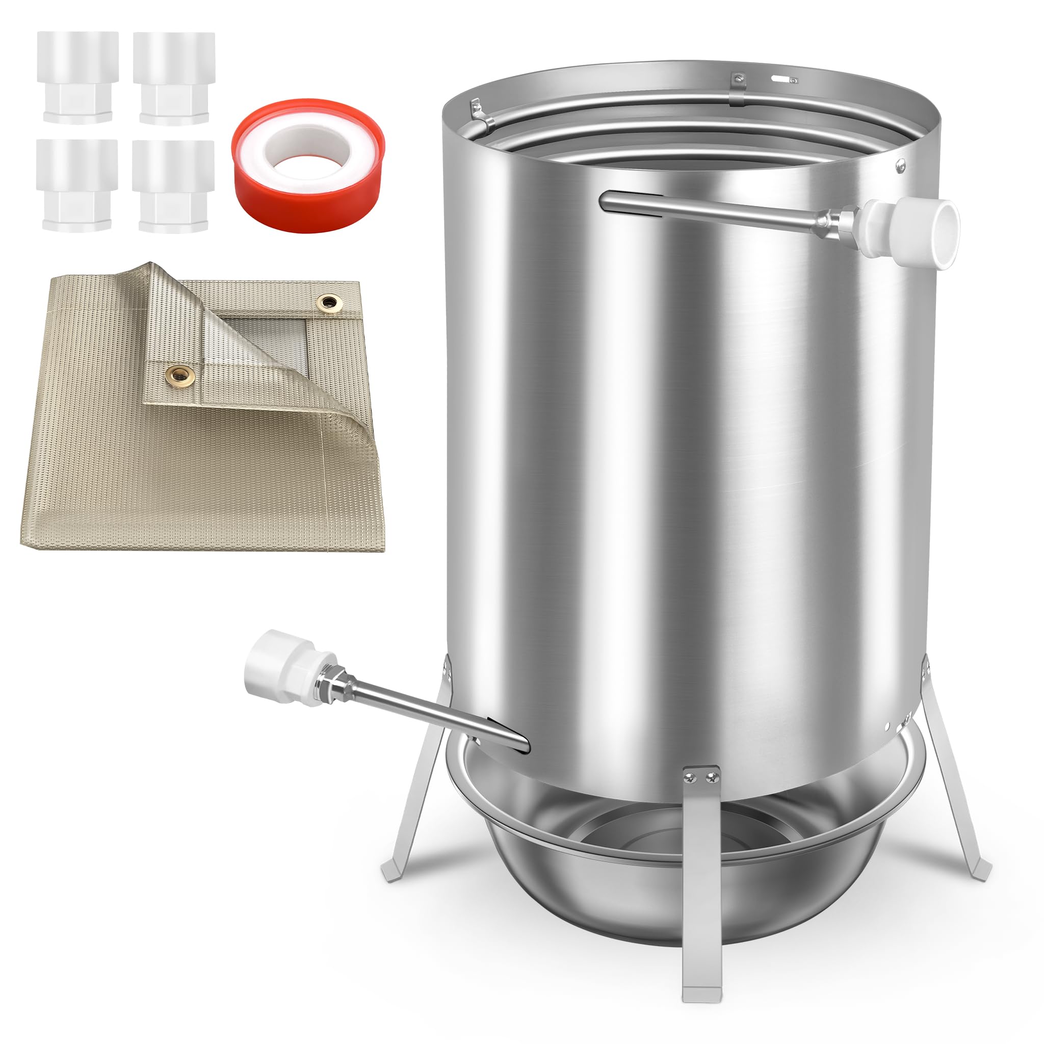 Granit Drinkbak model 12 P-HK met verwarmingsspiraal tot -20°C, 24 volt