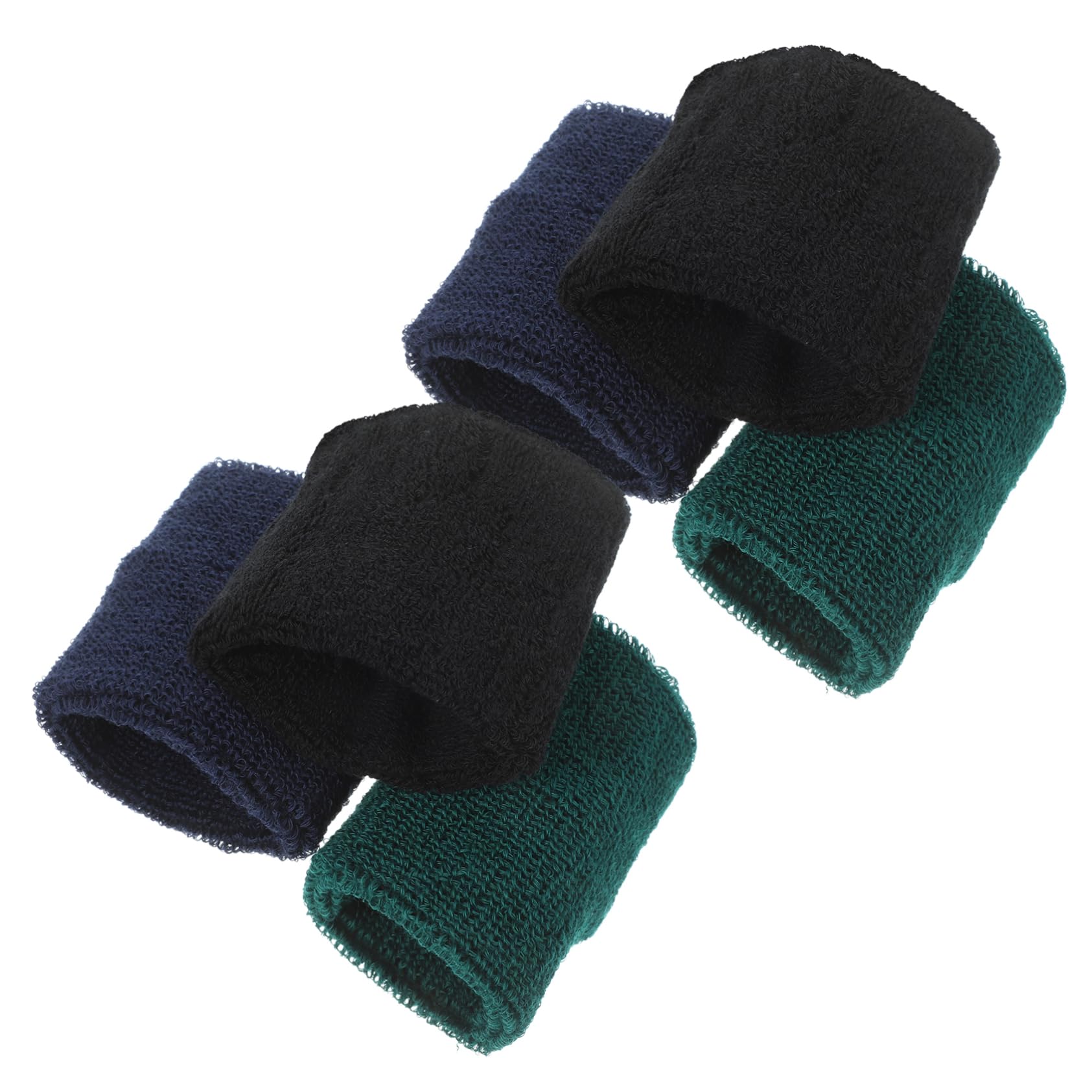 SEWOART 3Pairs Sports Wristbands Durable Sweatbands for Basketball Football Running Stylish Design Protective Gear for Men Women for Present Giving