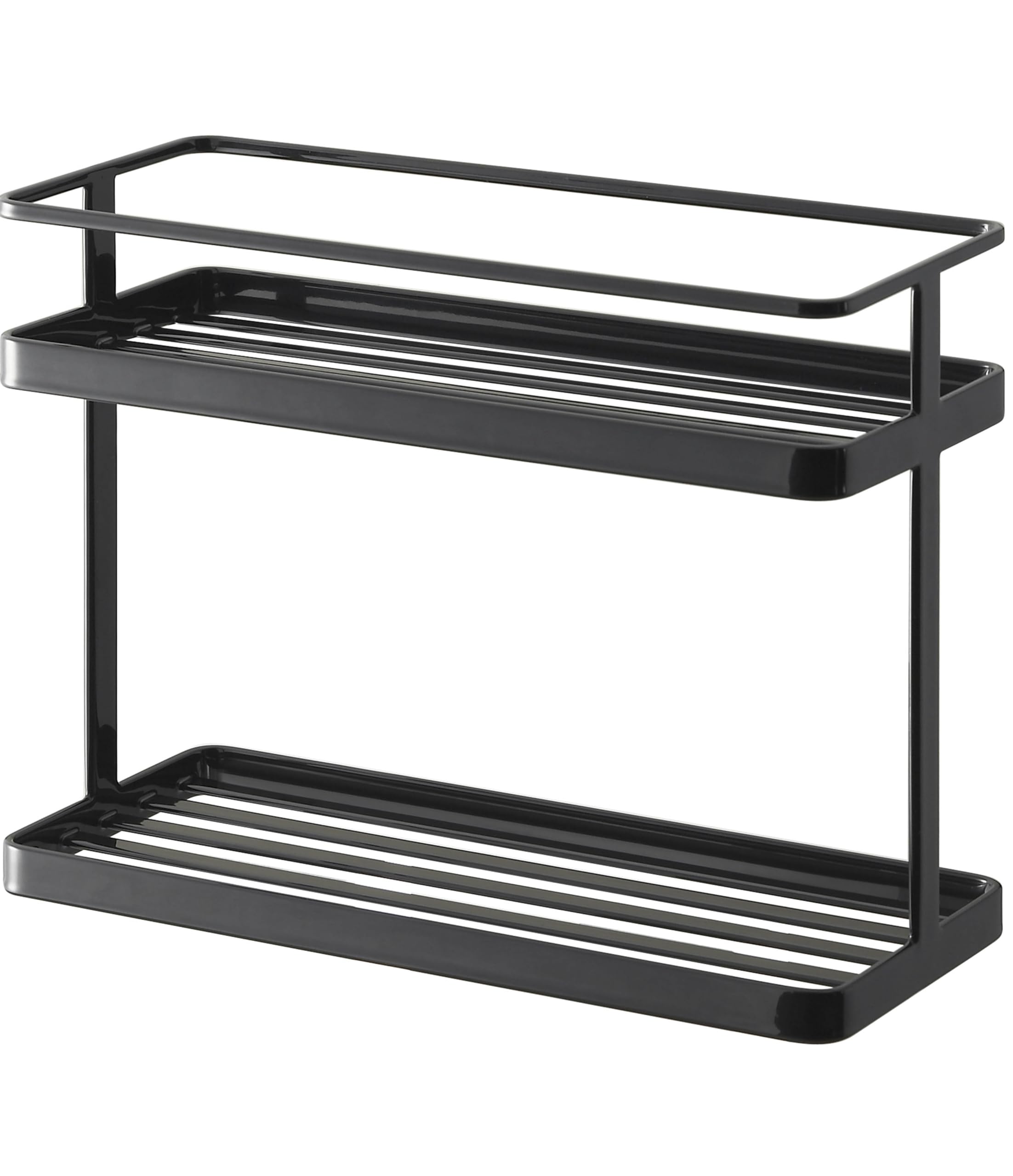 山崎実業(Yamazaki) キッチンスタンド ブラック 約W28×D12×H21cm タワー 6778