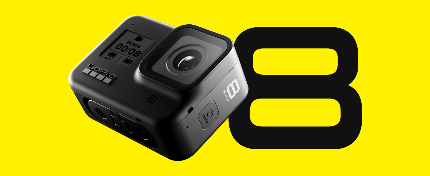 Amazon.com : GoPro HERO8 Black - Waterproof Action Camera with