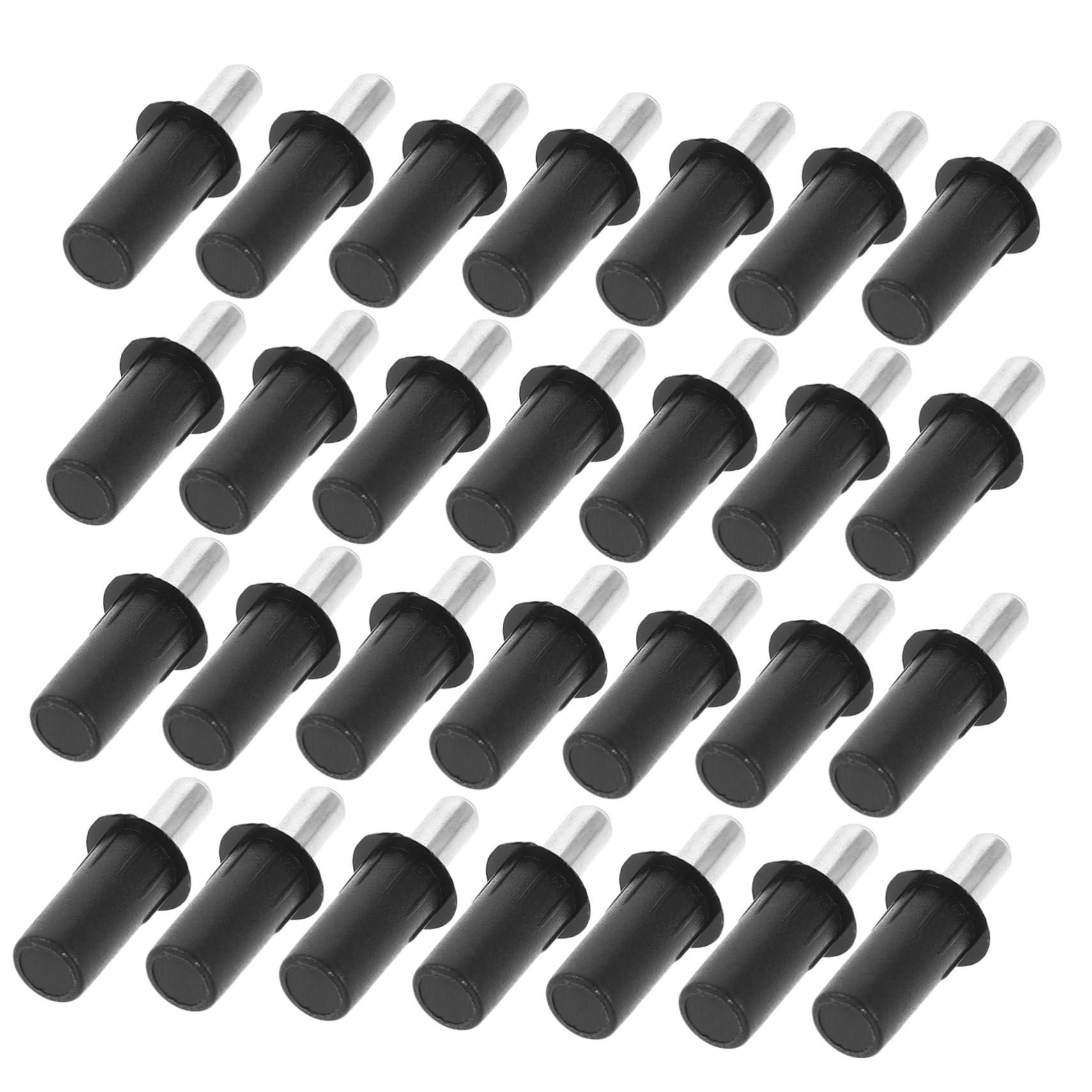 Amortisseurs de porte KOMBIUDA en plastique et métal noir pour armoire cuisine lot de 60