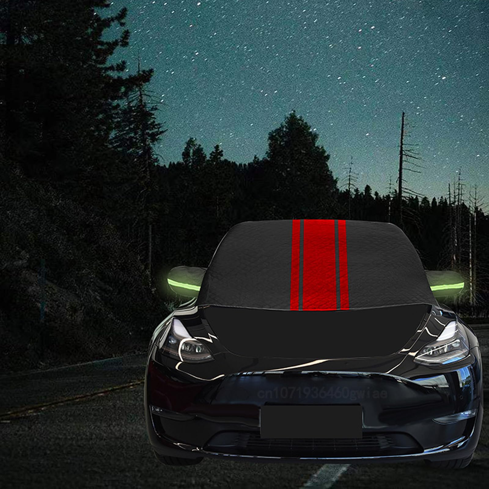 EEASSA Copertura Parabrezza Auto per MG HS/HS PHEV SUV, Protezione Parasole Inverno Copri Telo Antigelo Impermeabile Anti UV Sole Neve Ghiaccio Gelo Polvere Resistente