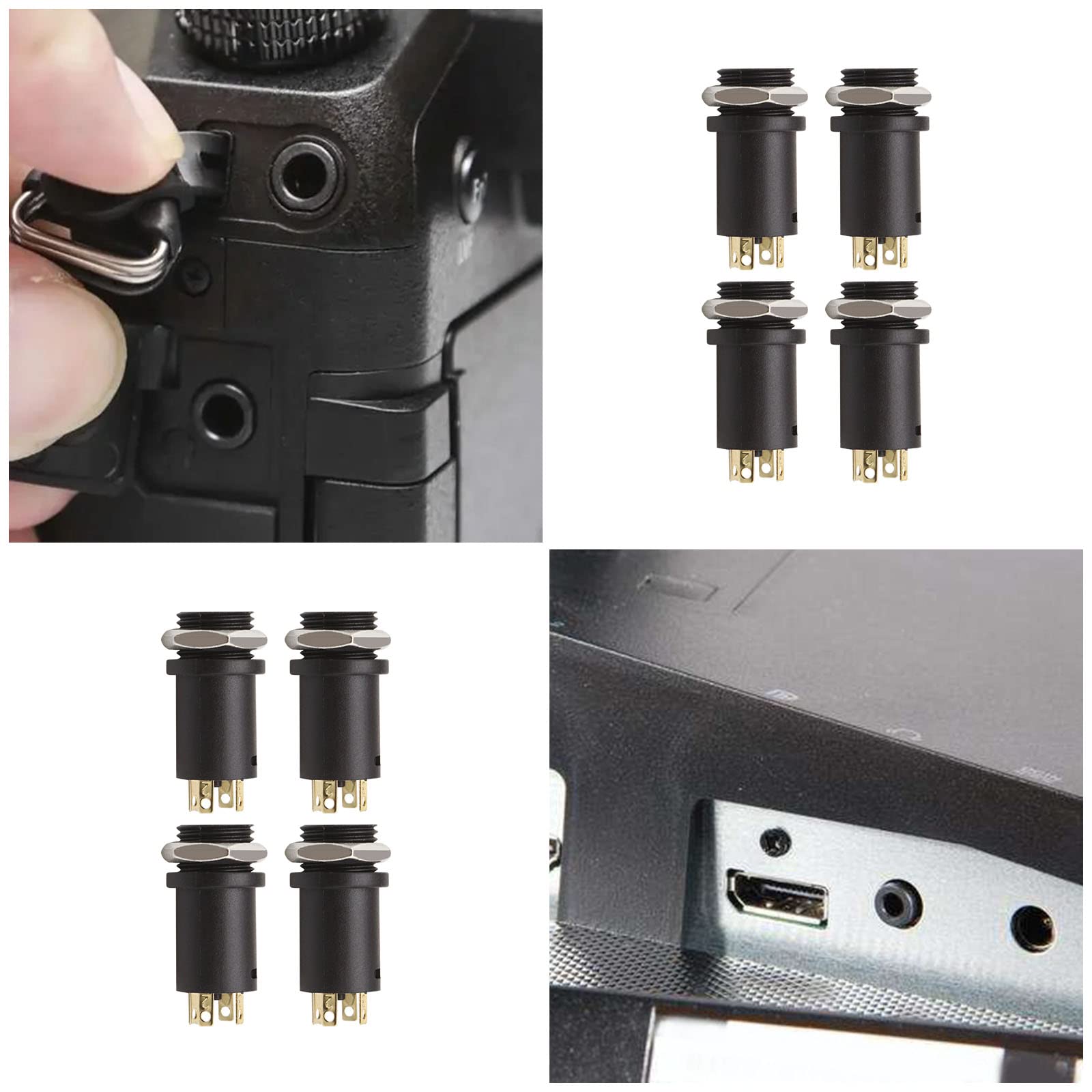 2 Voies Ressort Haut-Parleur Borne Clip Connecteur Audio Câble WP2-35