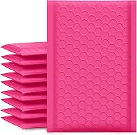 Vista 31 de UCGOU - Sobres acolchados de burbuja de 6" x 10", sobres de polietileno blancos para negocios pequeños, bolsas impermeables para envíos al por