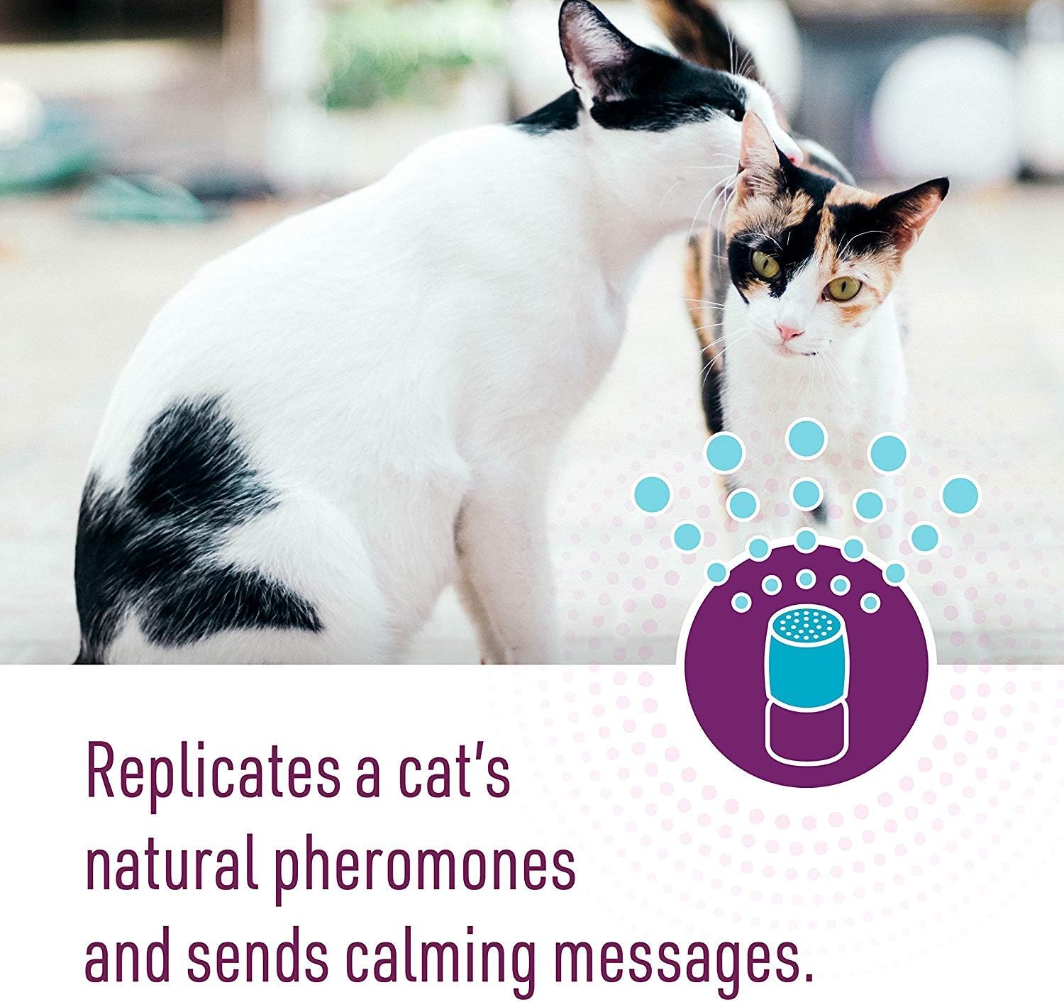 Comfort Zone Basic Multicat Refills for Cat Calming (2 Pack)