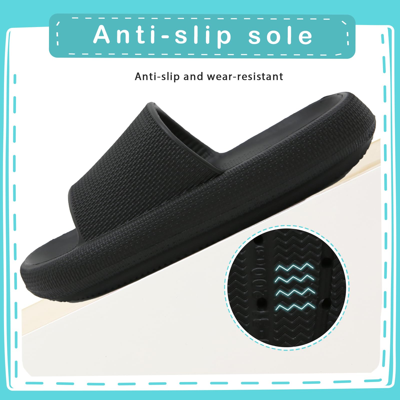 Zapatillas de Piscina para Niños, Chanclas Antideslizantes de Baño