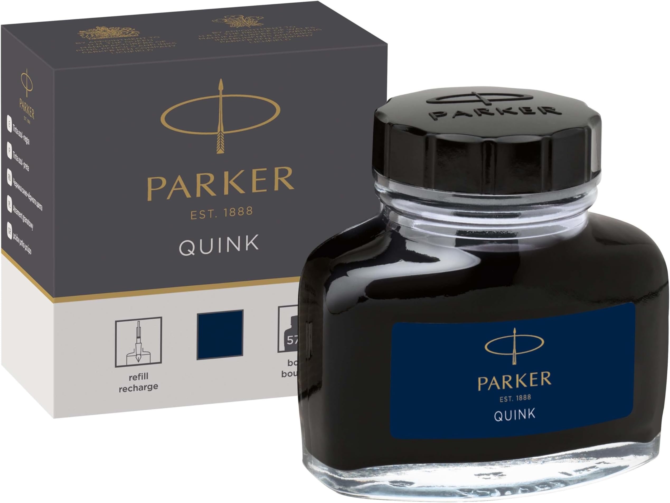 QUINK Ink Bottle Blue-Black 57 ml