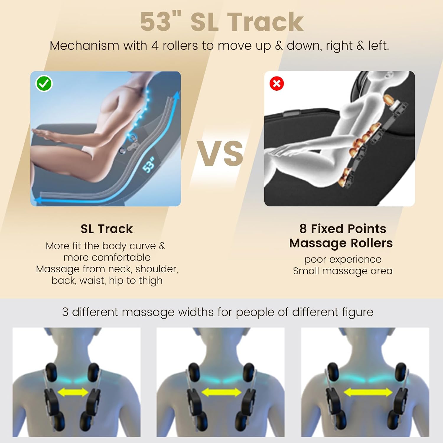 Giantex Full Body Massage Chair - Zero Gravity Shiatsu Massage Recliner with SL Track, Voice Control, Heat, Foot Roller, Thai Yoga Stretch, Airbags, 12 Auto Modes, 5 Manual Modes, Free Indoor Delivery