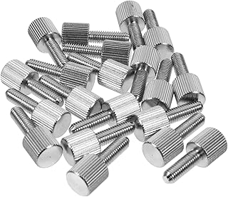 UKCOCO 1 Set 20pcs Hand Screw Computer Screws Computer Case PC Screws PC Case Thumb Screws Computer Case Screw Computer Case Thumbscrews Knurled Thumbscrews Computer Case Screws Chassis
