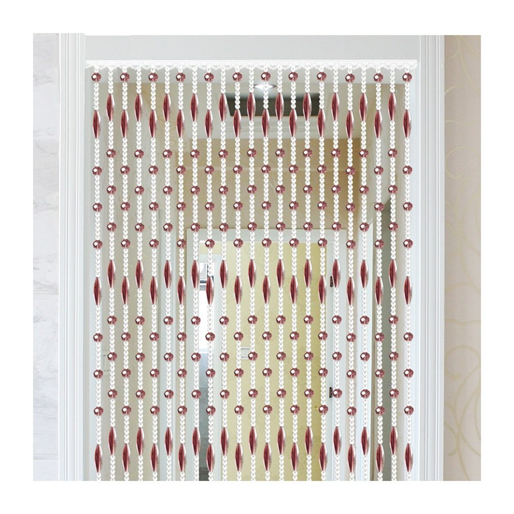 Rideau de perles interieur cristal pour separation chambre entree 220cm