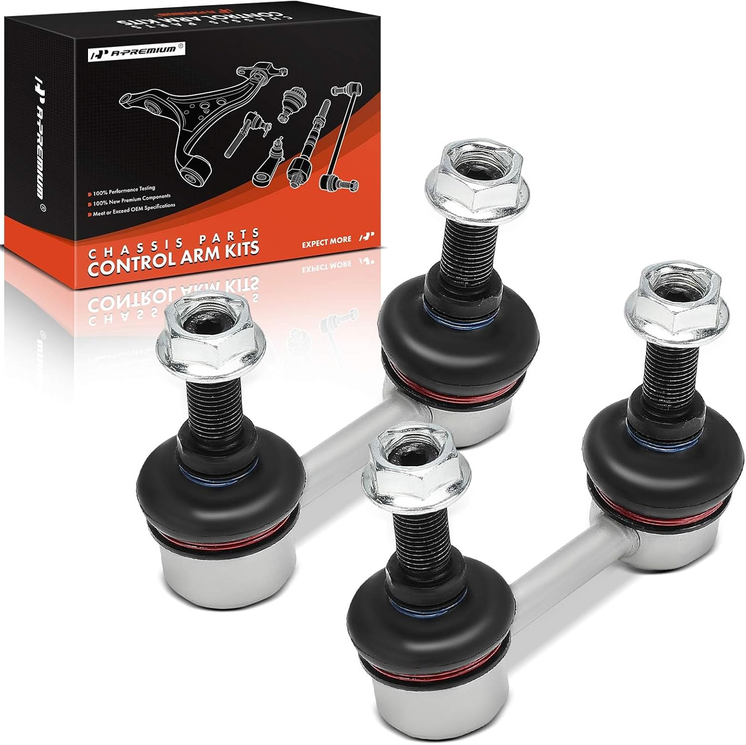 A-Premium 2 x Rear Sway Bar Links Stabilizer Bar Links, Compatible with Nissan Altima 2018-2023, Maxima 2019-2023