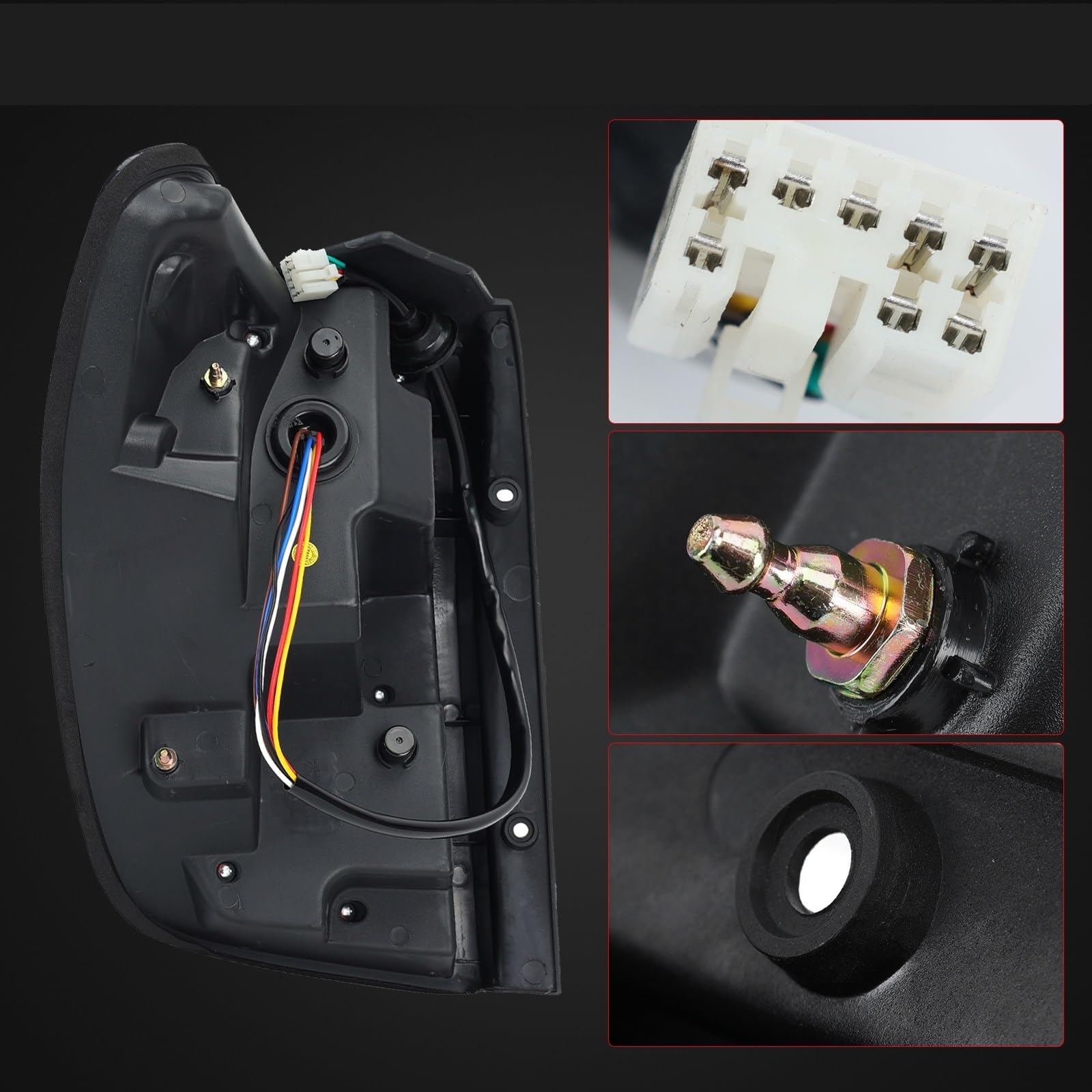 Lampa tylna zespolona Tylne światła LED do Chevroleta Captiva 2006-2019 Tylne światło Lampa do jazdy Lampa kierunkowskazu Lampa przeciwmgielna et