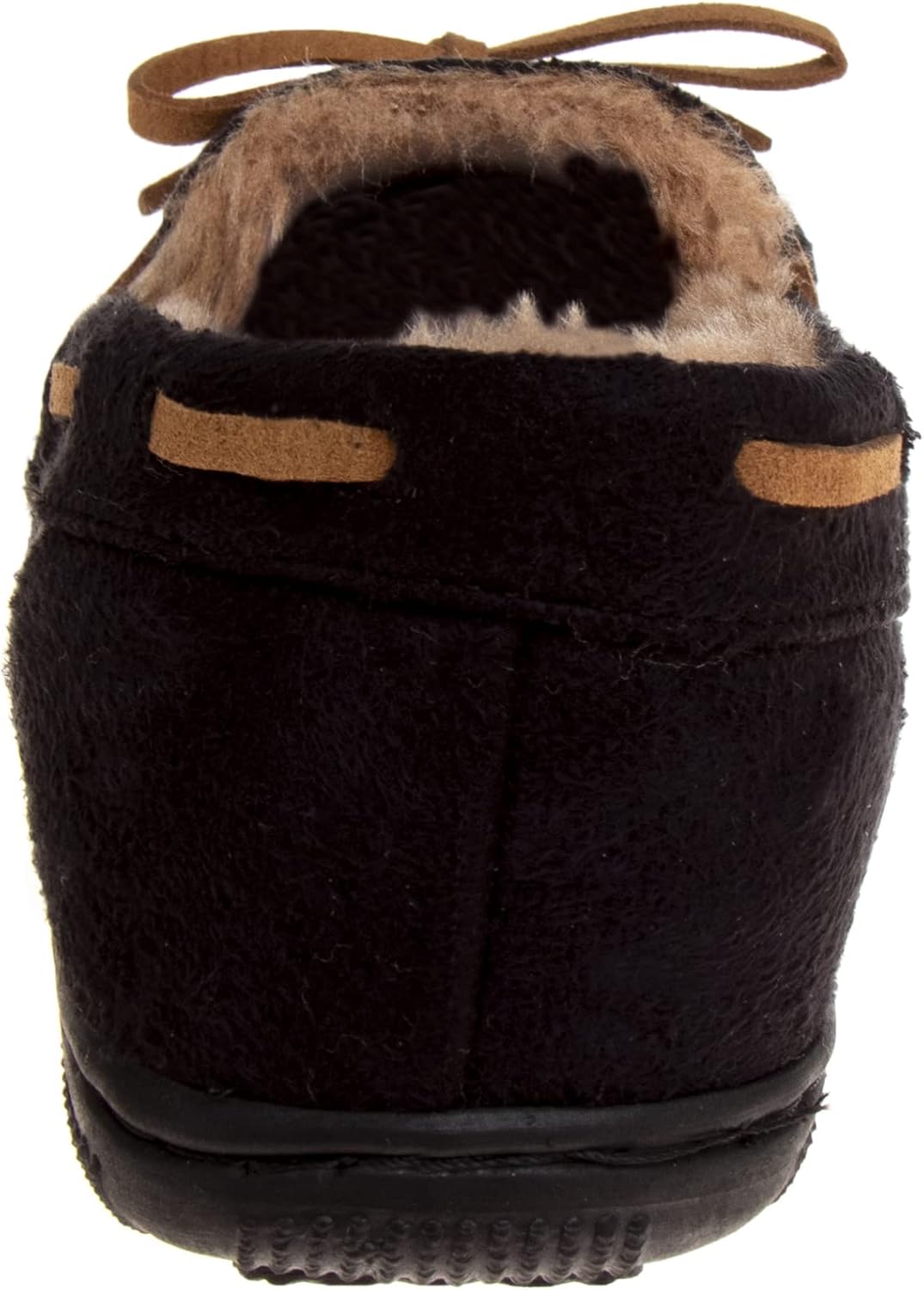 Josmo Boys Moccasin Slippers Cozy Plush Indoor Outdoor House Slipper For Toddler 5-10 Little kid 11-13 to Big Kid 1-4 - Image 3