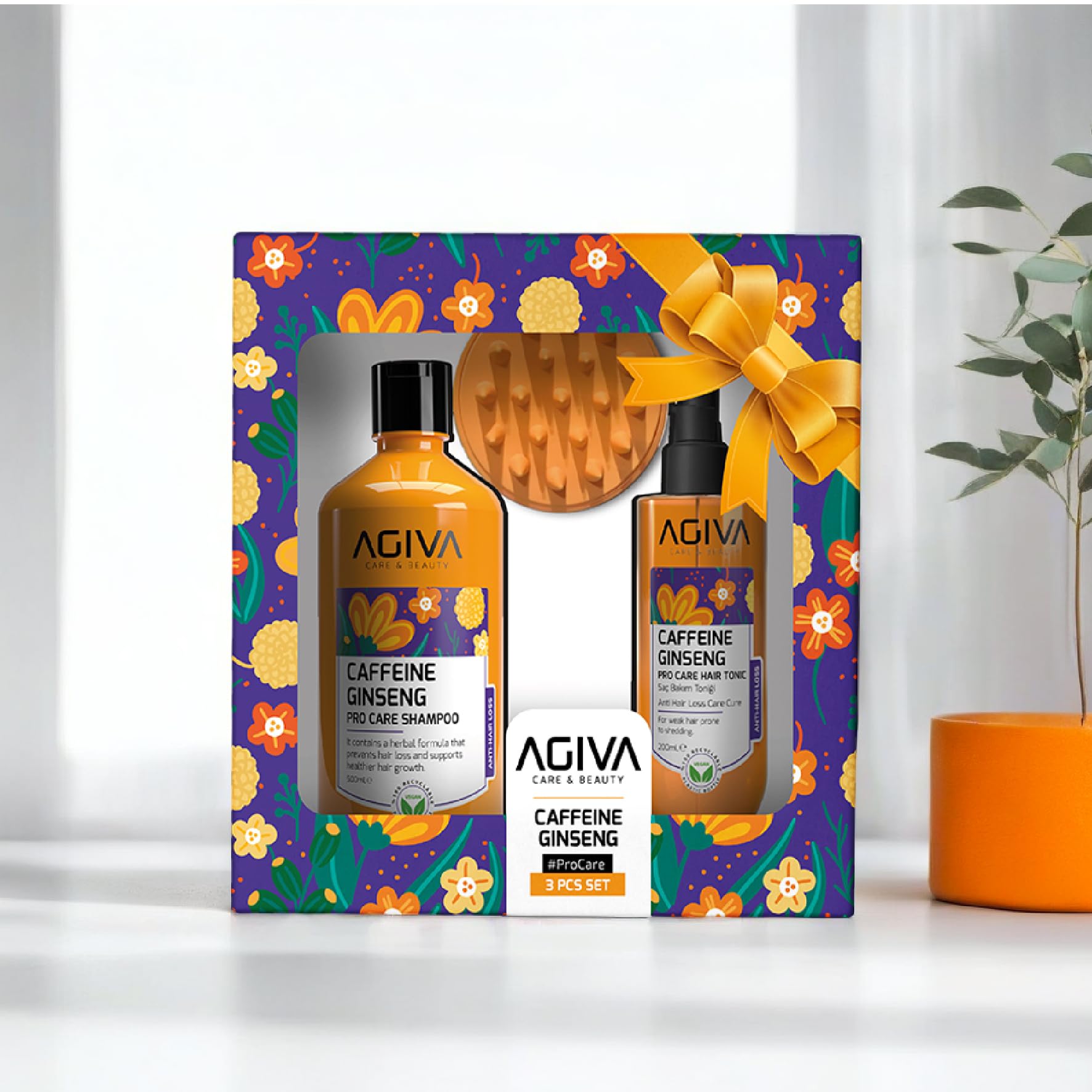 AGIVA Care 3'Lü Set (Caffeine Ginseng)