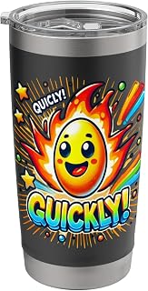 Hotter Than Your Breakfast Egg on Fire! Tee. Stainless Steel Insulated Tumbler