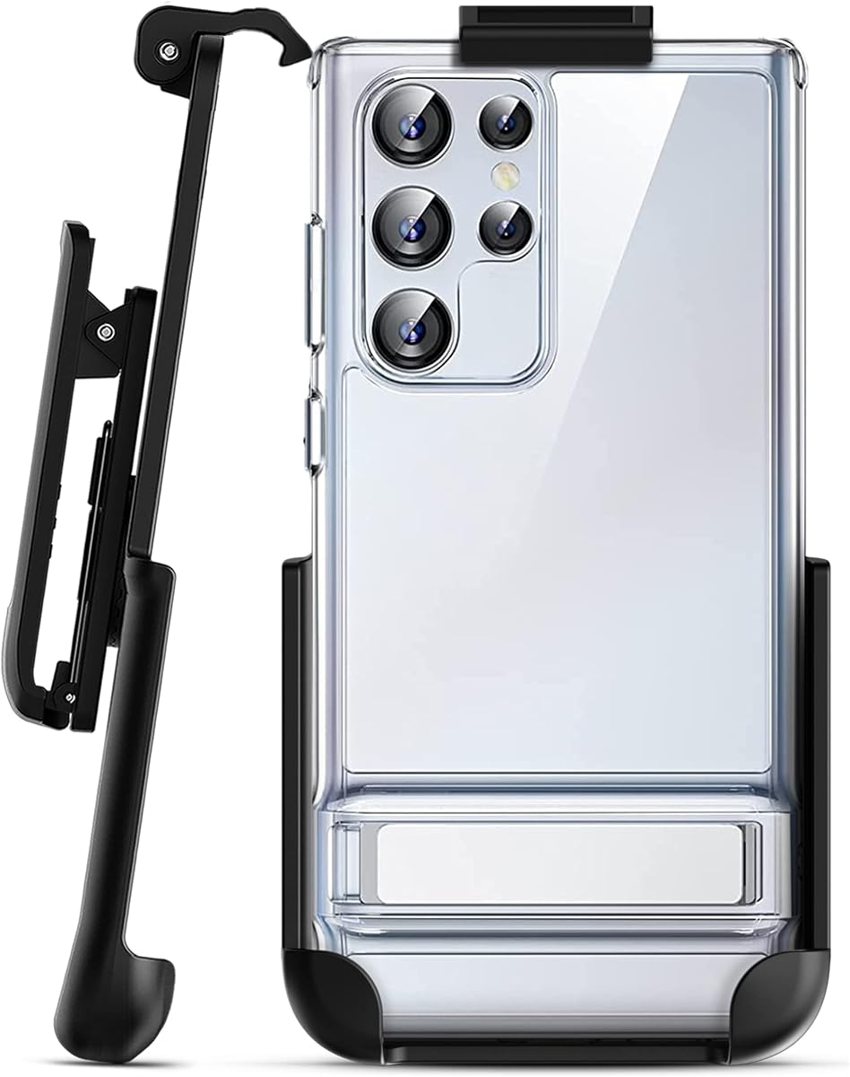 Belt Clip Holster for ESR Metal Kickstand Case (Samsung Galaxy S22 Ultra) Case not Included