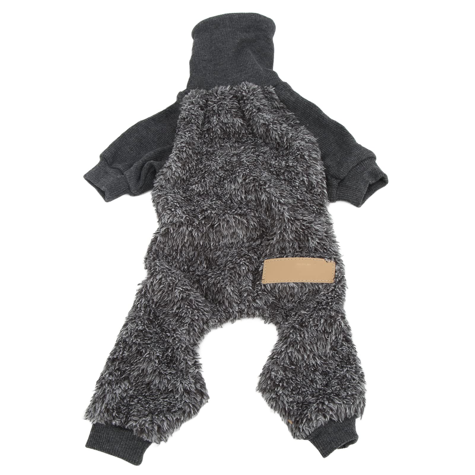 Muiltvoe Dog Sweater, Soft Plush Warm Winter Pet Clothing for Small Medium Large Dogs, with Elastic Design for Comfortable Fit (L)
