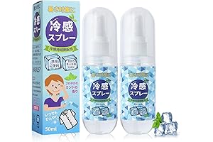 Cooling Mist Spray: 2-Pack 50ml Instant Cool-Down Spray