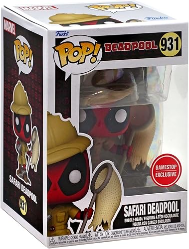 Funko Pop! Marvel: Safari Deadpool solo en GameStop