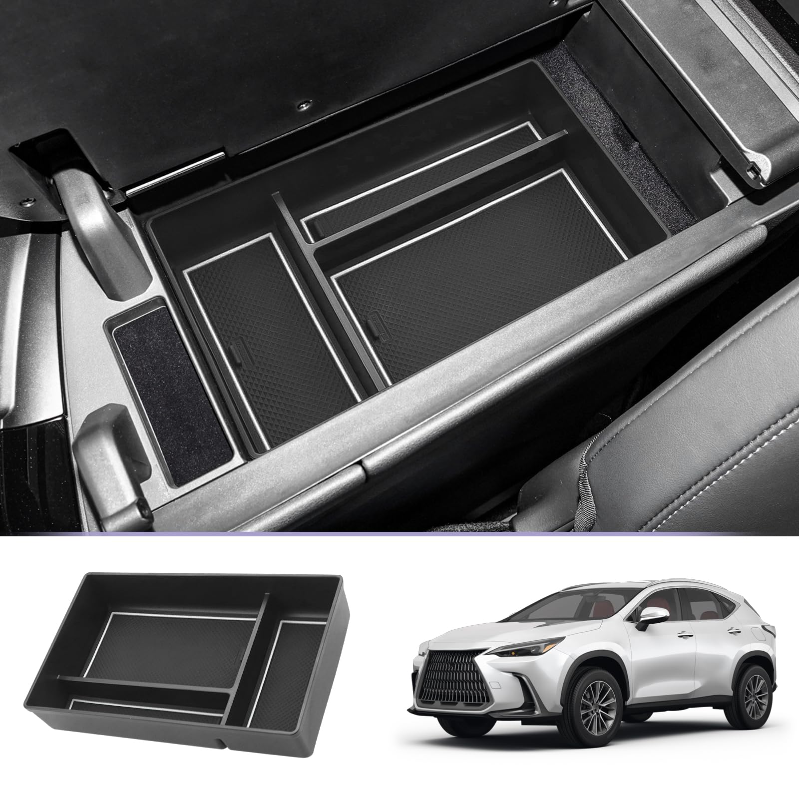 レクサス　NX LEXUS 48520-78570 サス　保管ナビ部屋 Amazon.com: Center Console Organizer Compatible with 2022 2023